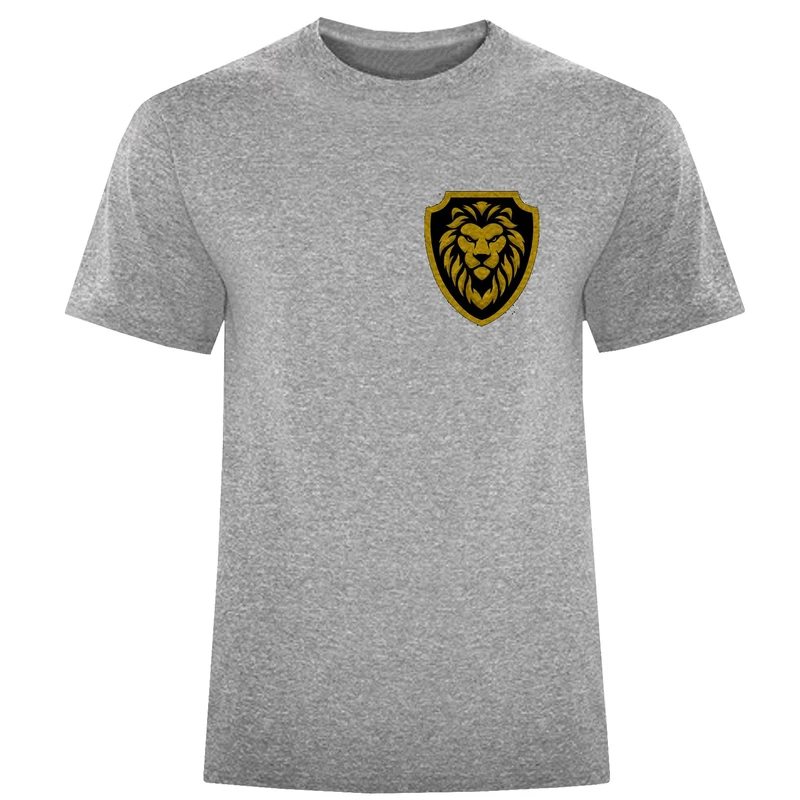 تیشرت آستین کوتاه مردانه طرح شیر کد W471