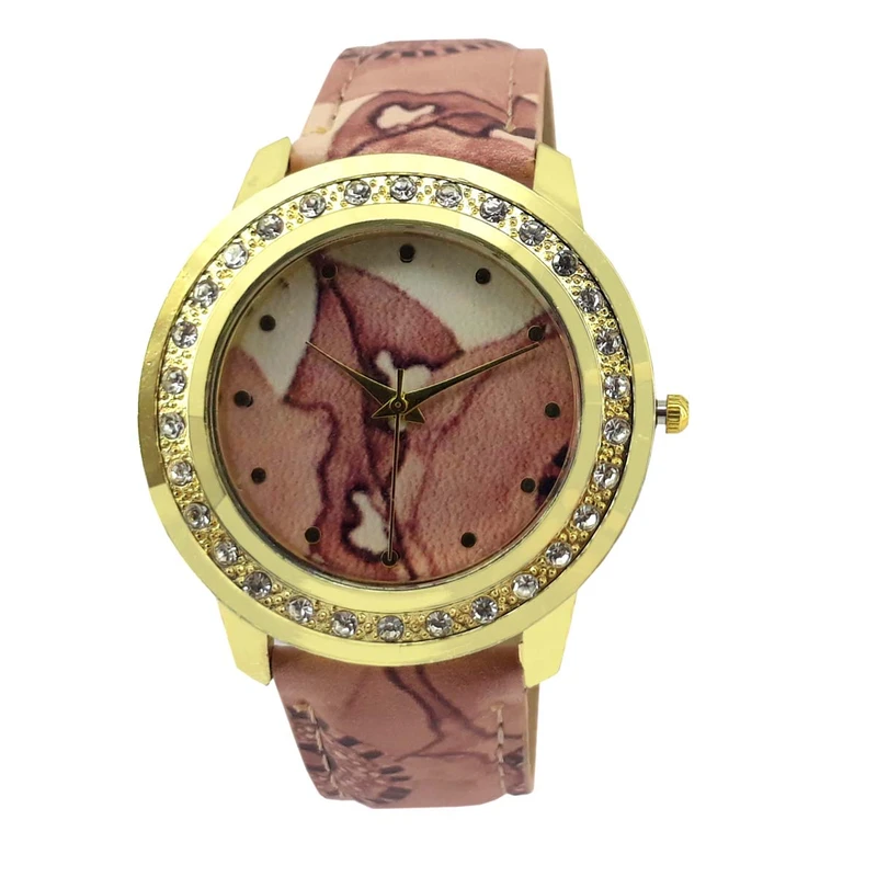 ساعت مچی عقربه ای زنانه مدل ترنج کد 07golbehi