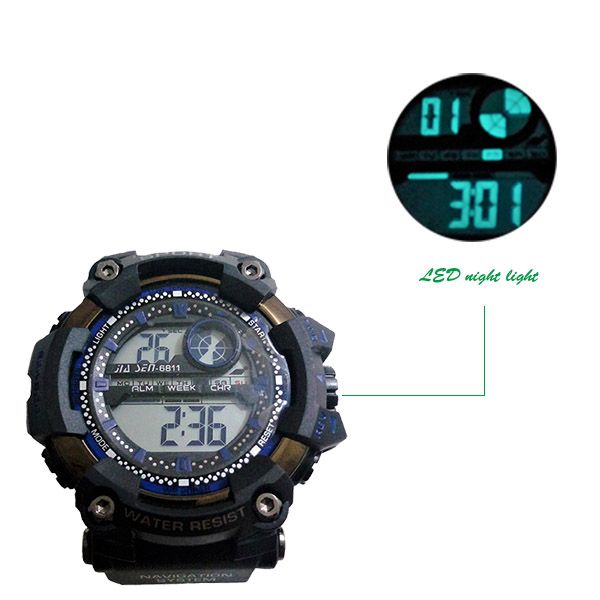 ساعت مچی دیجیتال مدل SEN-6811 -  - 4