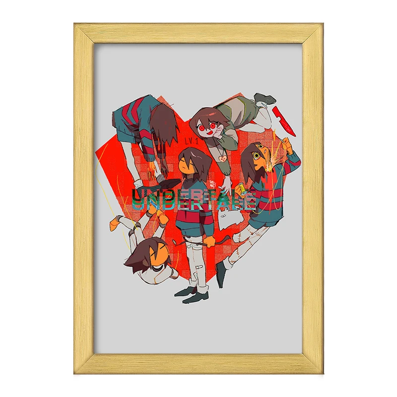 تابلو خندالو طرح بازی آندرتیل (Undertale) کد 31725