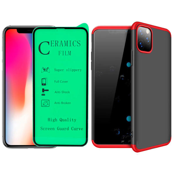 کاور ۳۶۰ درجه بلوفاکس مدل BFGK-CER1 مناسب برای گوشی موبایل اپل iPhone 11  به همراه محافظ صفحه نمایش