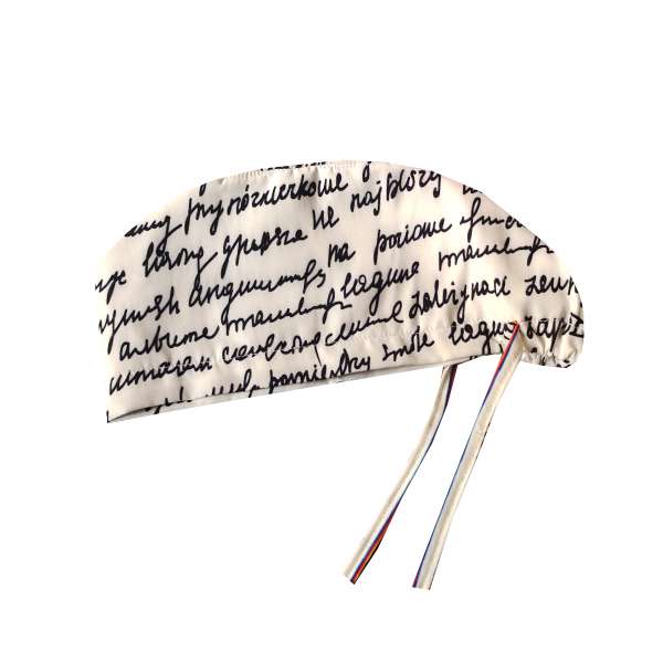 کلاه جراحی طرح نوشته