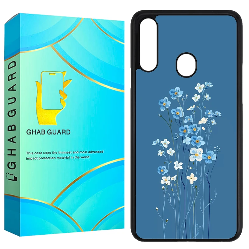 کاور قاب گارد طرح گل مدل GCHPA20S مناسب برای گوشی موبایل سامسونگ Galaxy A20s 