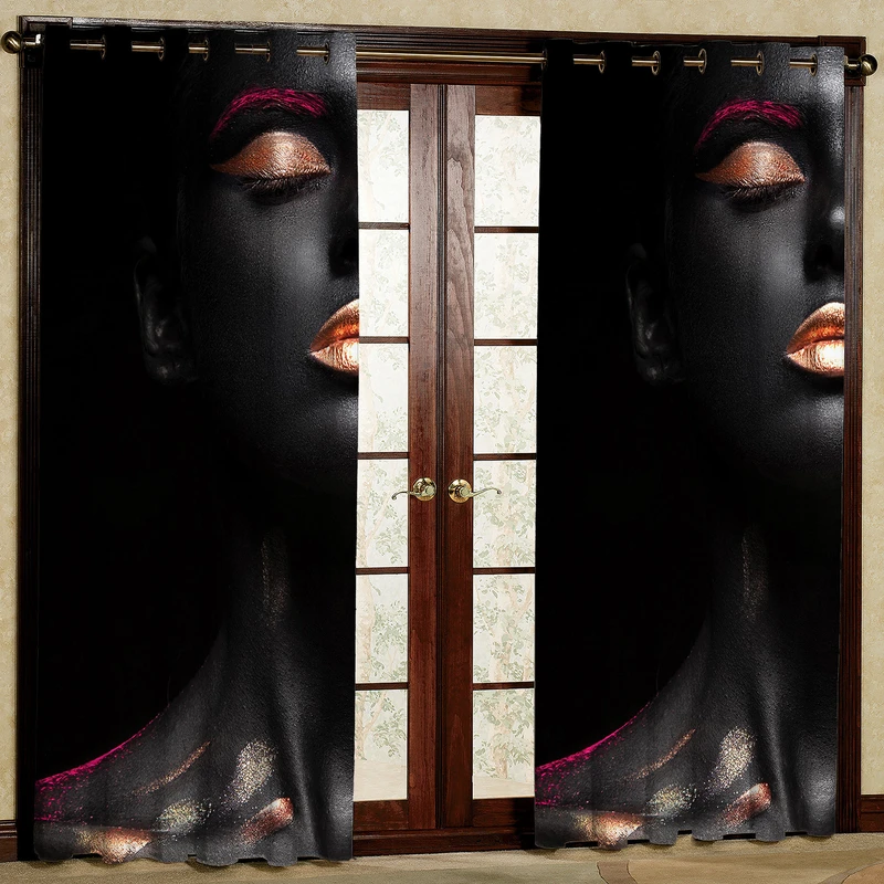 پرده مدل مخمل پانچی کد 1373T2 سایز 200x140 سانتی متر