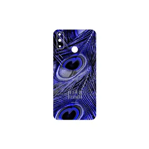 MAHOOT Purple Feather Cover Sticker for Huawei Y8s