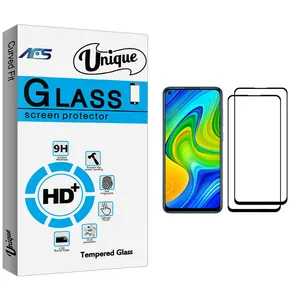 AFS Unique Glass Screen Protector For Xiaomi Redmi Note 9 Pack Of 2