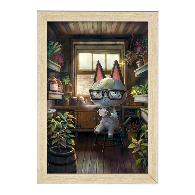 تابلو خندالو مدل بازی انیمال کراسینگ (Animal Crossing) کد 32653