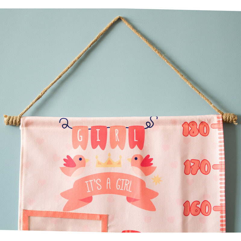 متر اندازه گیری کودک نی نی شادی طرح Baby Girl کد NS105