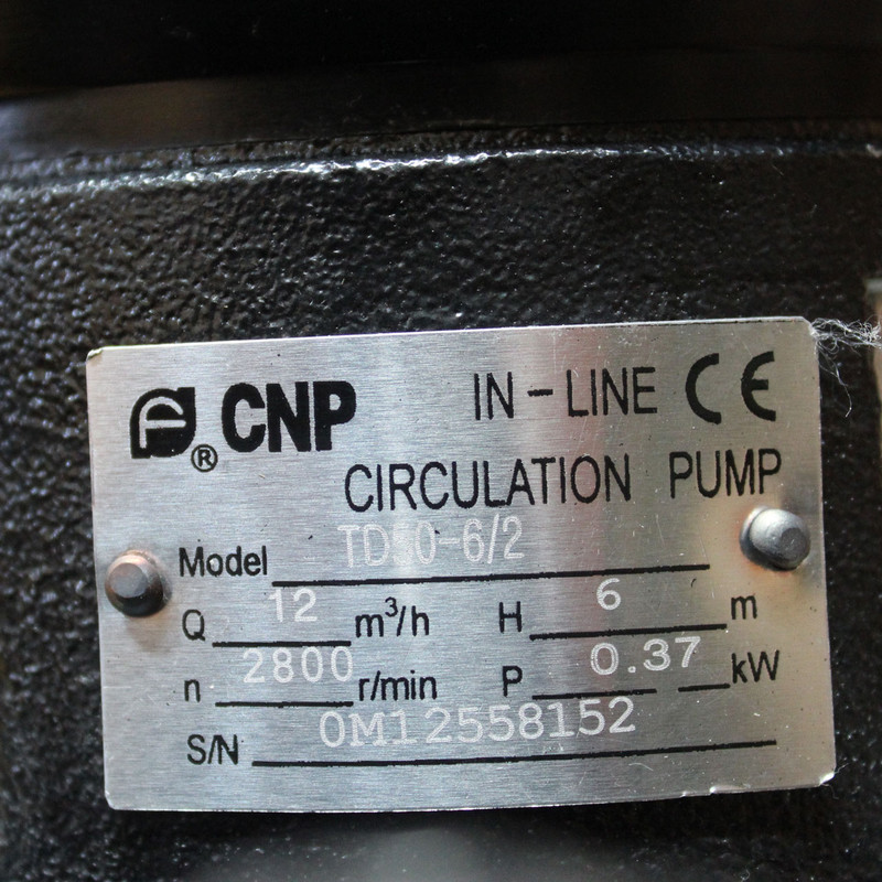 پمپ آب سی ان پی مدل TD 50-6/2 پمپ آب سی ان پی مدل TD 50-6/2