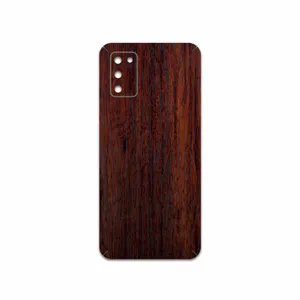 MAHOOT Red-Wood Cover Sticker for Samsung Galaxy A03S