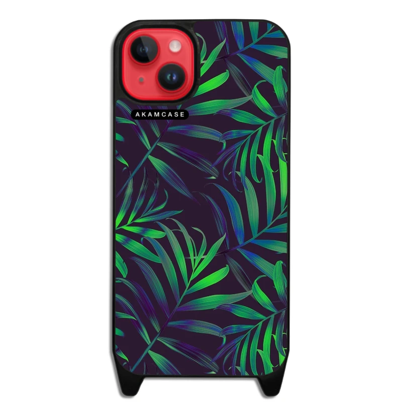 کاور آکام مدل AMCWLA15PLUS-LEAVES7 مناسب برای گوشی موبایل اپل iPhone 15 Plus