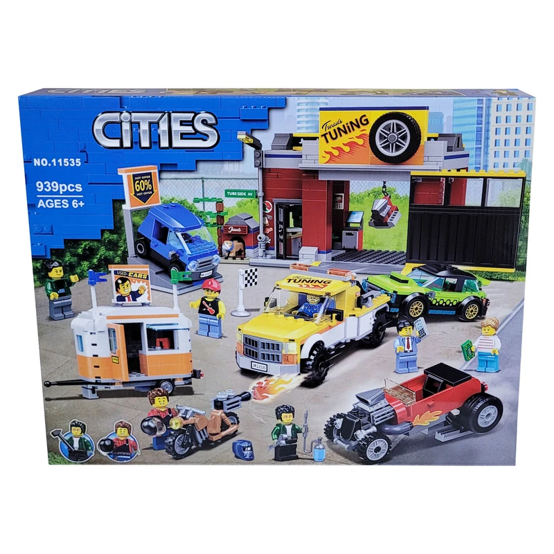 ساختنی 939 تکه مدل سیتی طرح ماشین کد 11535