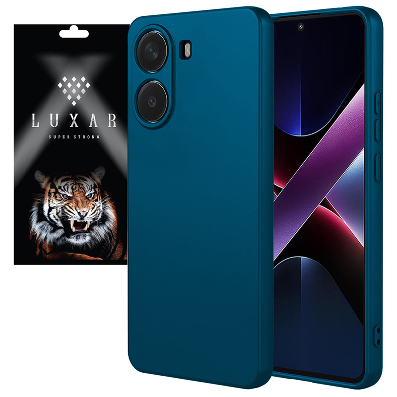 کاور لوکسار مدل x7pro -silicone10 مناسب برای گوشی موبایل شیائومی Redmi Turbo4 5G / Poco X7 Pro 5G