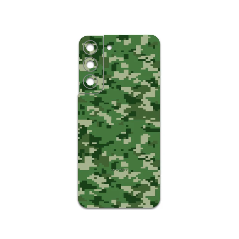 برچسب پوششی ماهوت مدل Army-Green-Pixel مناسب برای گوشی موبایل سامسونگ Galaxy S22 5G