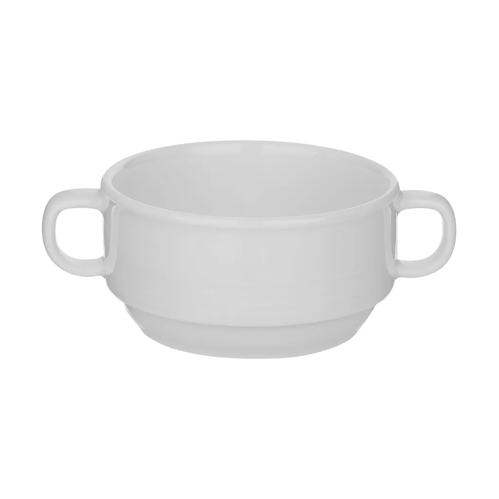 پیاله چینی زرین ایران سری هتلی 49 مدل دسته دار درجه عالی بسته 4 عددی