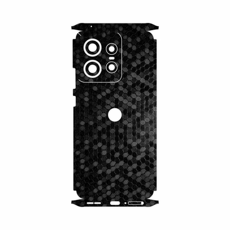 برچسب پوششی ماهوت مدل Honey-Comb-Circle-FullSkin مناسب برای گوشی موبایل موتورولا Edge 50 Pro