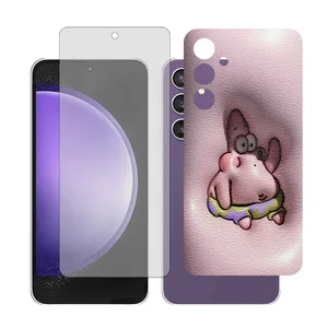 Glass Together model Matte Screen Protector Suitable for Samsung Galaxy S23 FE Mobile Phone with Back cover sticker