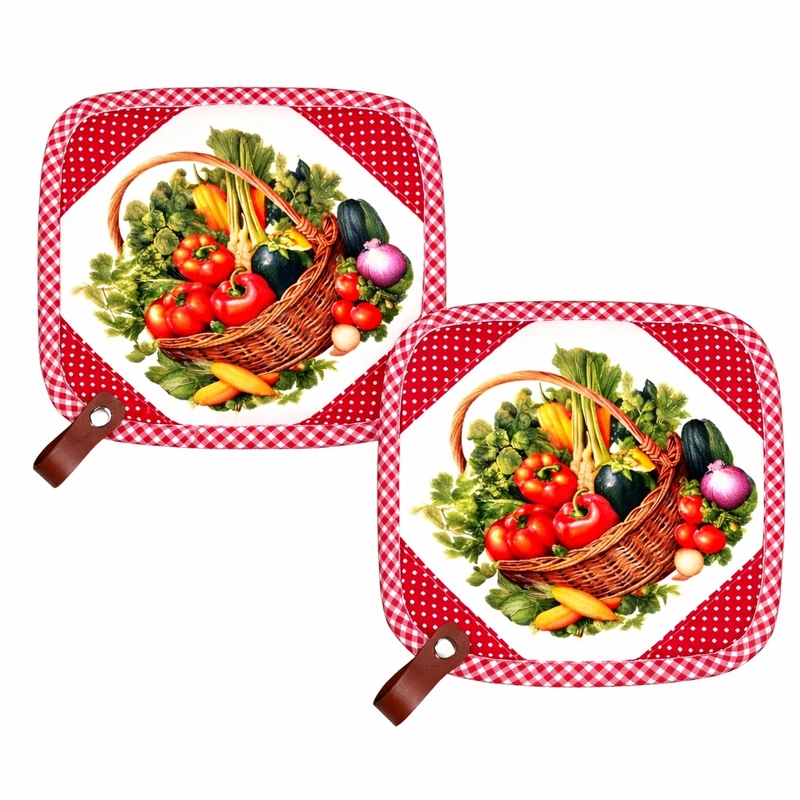 دستگیره آشپزخانه مدل simo طرح سبد سبزیجات مجموعه 2 عددی