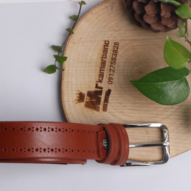 عکس شماره 16 : کمربند مردانه مدل چرم طبیعی