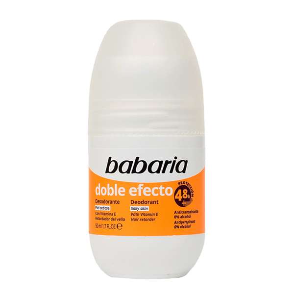 رول ضد تعریق باباریا مدل doble efecto حجم 50 میلی لیتر رول ضد تعریق باباریا مدل doble efecto حجم 50 میلی لیتر