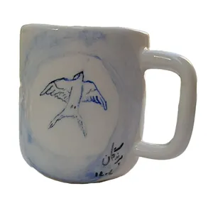 ماگ سرامیکی طرح پرندگان مدل y&a