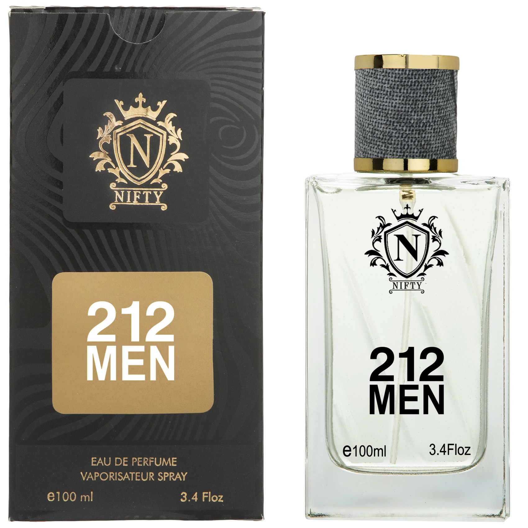 ادو پرفیوم مردانه نیفتی مدل 212 MEN حجم 100 میلی لیتر