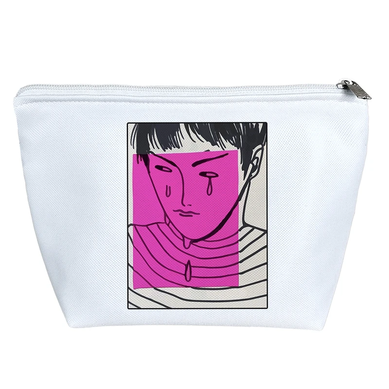 کیف لوازم آرایش دخترانه خندالو مدل چشم های گریان کد 10497