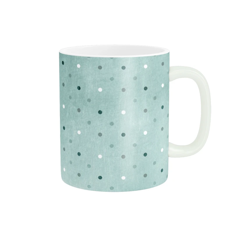 ماگ پاد آفرین طرح خالخالی کد 5457