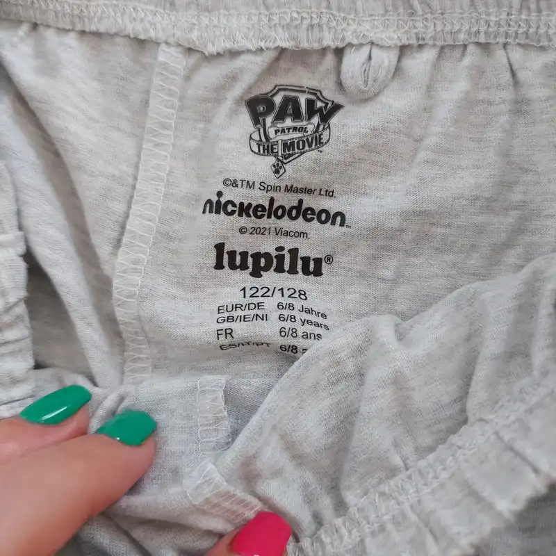 شلوارک بچگانه لوپیلو مدل 03 رنگ طوسی