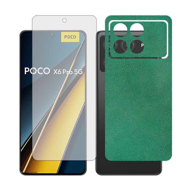 محافظ صفحه نمایش مات گلس مدل Together مناسب برای گوشی موبایل شیائومی Poco X6 Pro به همراه برچسب پوششی