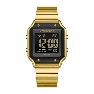 ساعت مچی دیجیتال زنانه نیوی فورس مدل NF5046 GBG