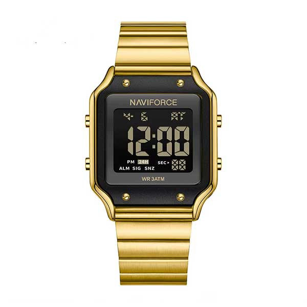 ساعت مچی دیجیتال زنانه نیوی فورس مدل NF5046 GBG
