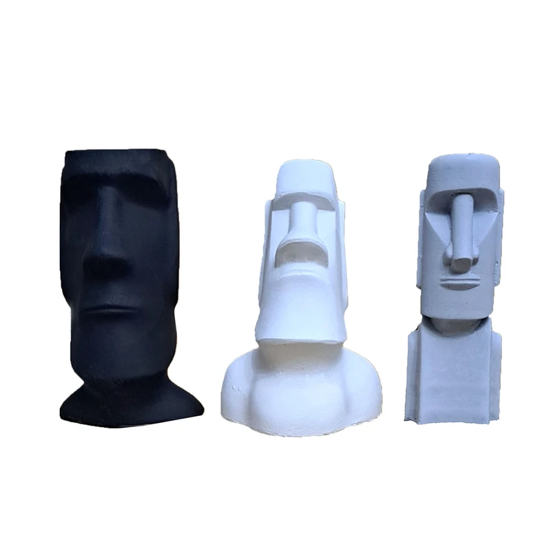 مجسمه سنگی مدل کاکاسنگی مجموعه 3 عددی