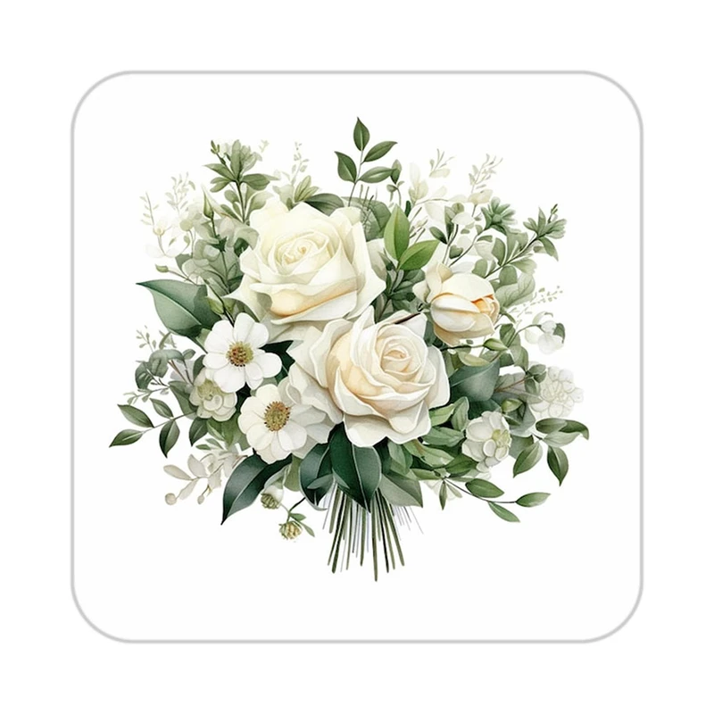 زیر لیوانی کاکتی طرح گل مدل mp17429