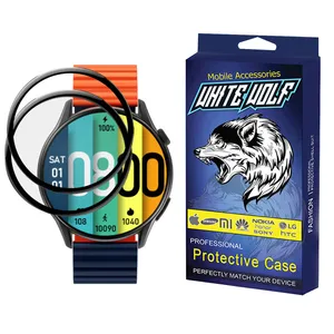 محافظ صفحه نمایش وایت ولف مدل W-2PWM مناسب برای ساعت هوشمند کیسلکت KR Pro بسته 2 عددی