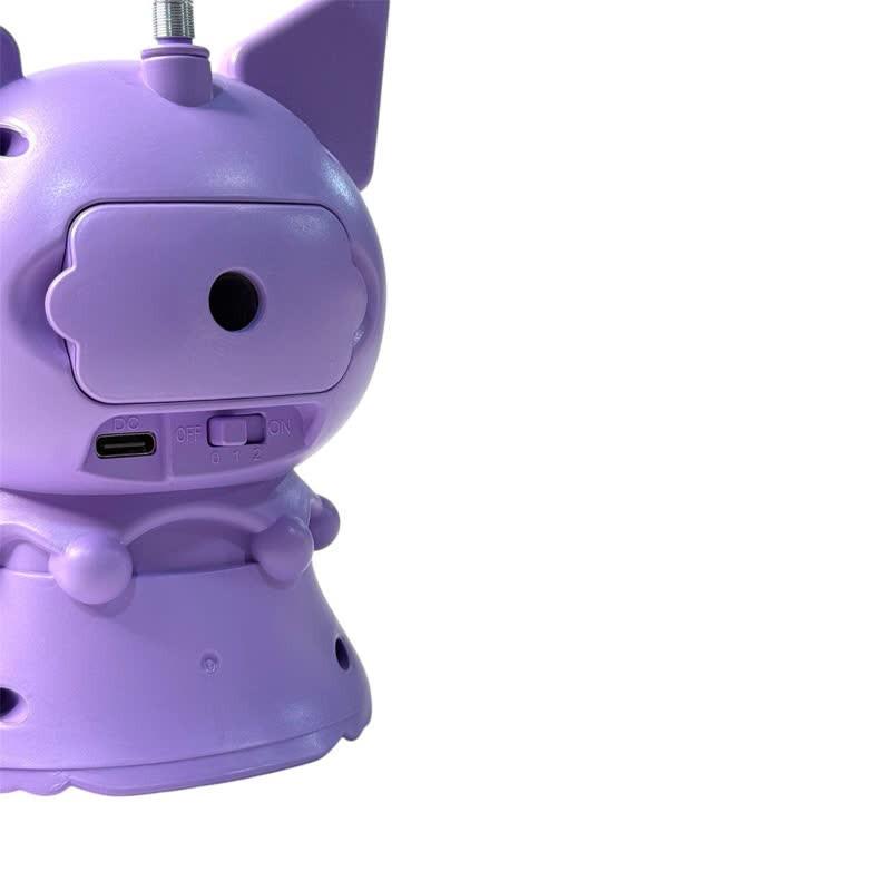 چراغ مطالعه شارژی مدل کرومی طرح تراش دار