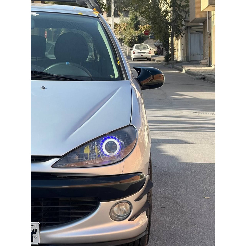 فلاپ آینه خودرو گاندو مدل خفاشی مناسب برای پژو 206 بسته دو عددی