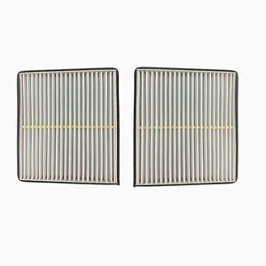 فیلتر کابین خودرو فیلتر دَم مدل توری مناسب برای لیفان X60 بسته 2 عددی
