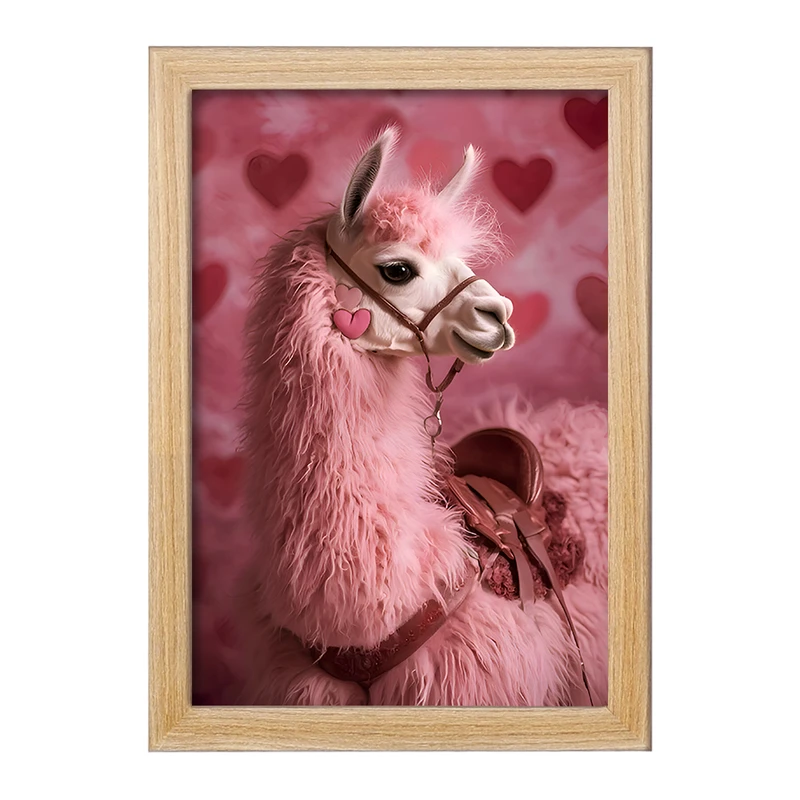 تابلو خندالو مدل لاما کد F9937