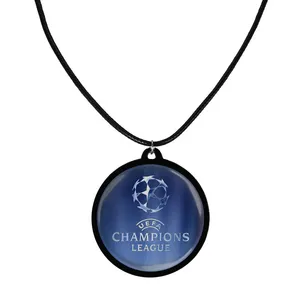 گردنبند مدل دوطرفه طرح یوفا چمپیونز لیگ اروپا کد S3650