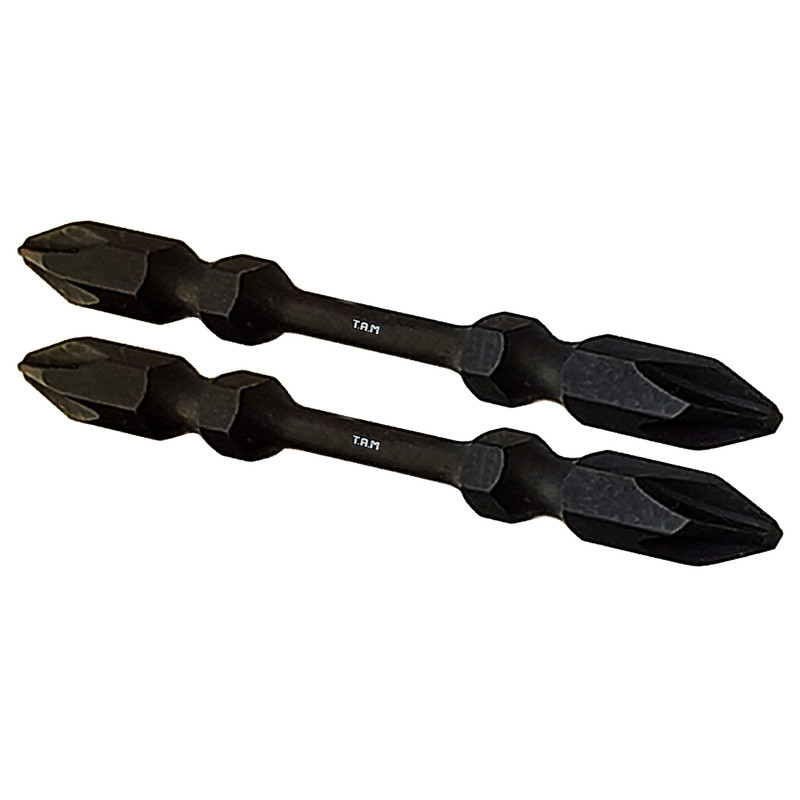 سری پیچ گوشتی دو سر چهار سو تام مدل HT - 0065 مجموعه 2 عددی