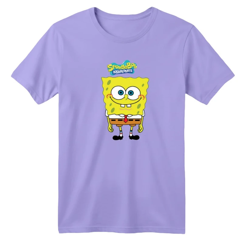 تی شرت آستین کوتاه بچگانه مدل باب اسفنجی