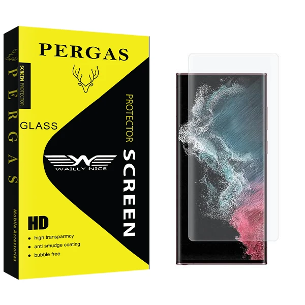محافظ صفحه نمایش وایلی نایس مدل Pergas S22 uv مناسب برای گوشی موبایل سامسونگ Galaxy S22 Ultra 5G