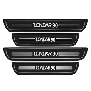 پارکابی خودرو آداک مدل  چرم کد Pl90 مناسب برای ال90 مجموعه 4 عددی