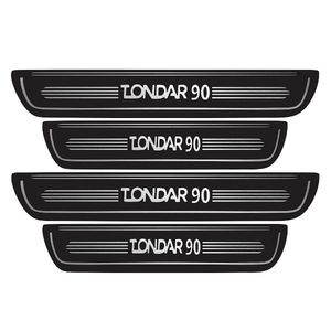پارکابی خودرو آداک مدل  چرم کد Pl90 مناسب برای ال90 مجموعه 4 عددی