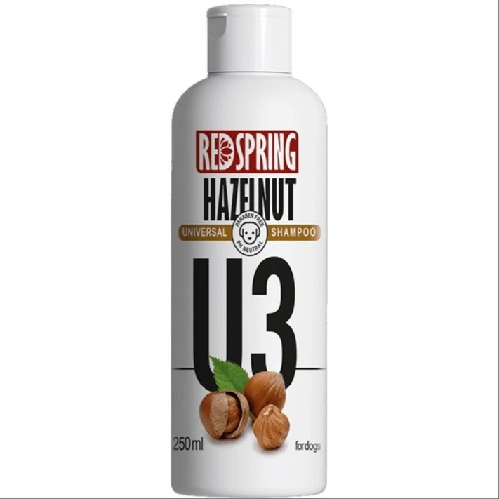 شامپو سگ رداسپرینگ مدل U3 روزانه با عطر فندق حجم 300 میلی‌لیتر