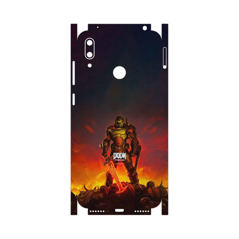برچسب پوششی ماهوت مدل DOOM Game Series-FullSkin مناسب برای گوشی موبایل هوآوی Y7 Prime 2019