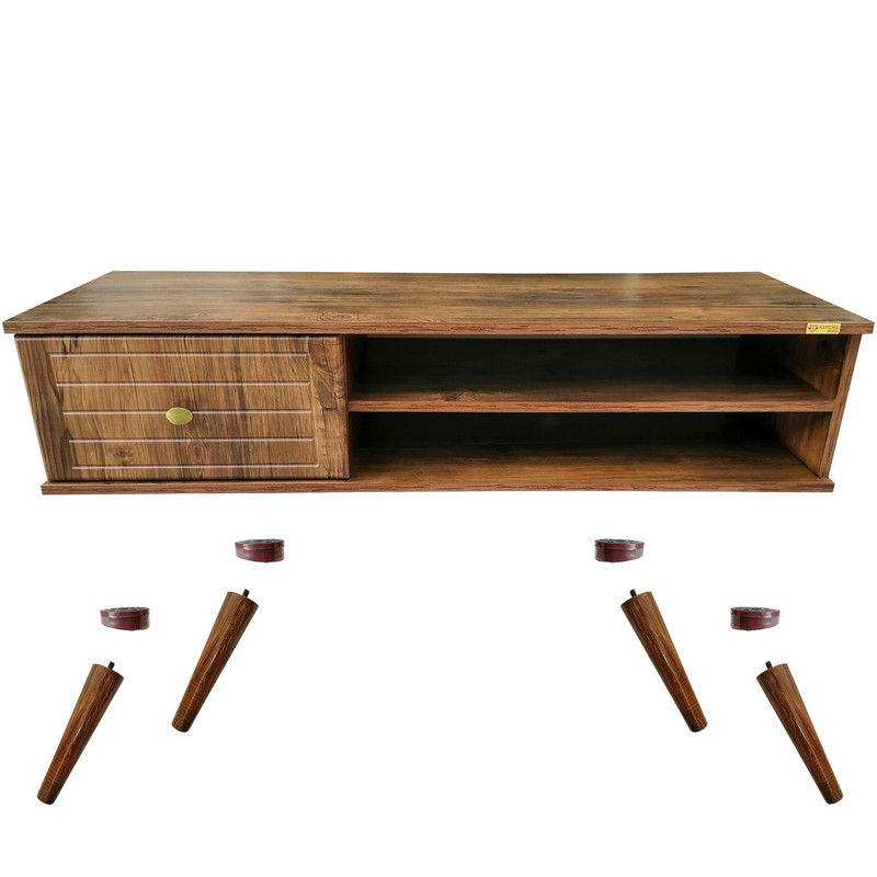 میز تلویزیون کاریزما چوب مدل A.K.205