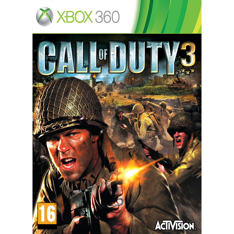 بازی Call of Duty 3 مخصوص xbox 360