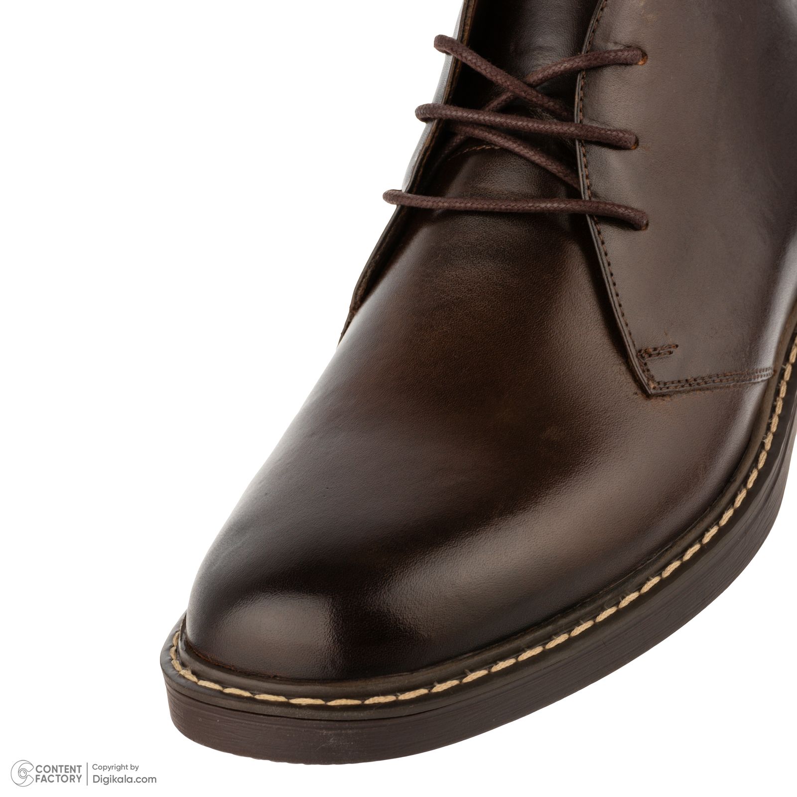 نیم بوت مردانه چرم مشهد مدل J6286-088-41 -  - 7